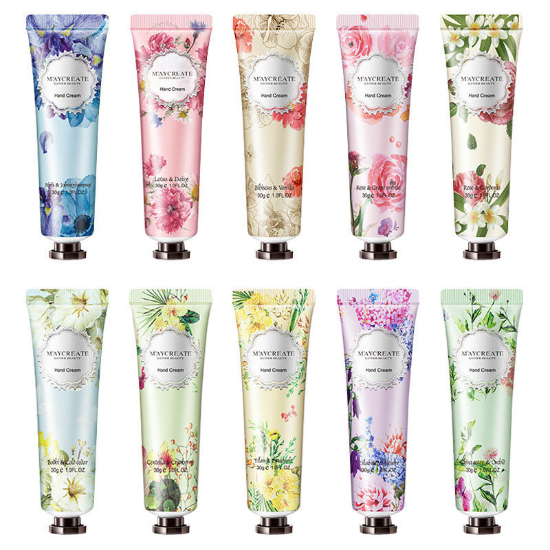 Floral Fragrance 30g Moisturizing Hand Cream Cosmetics Floral Fragrance 30g Moisturizing Hand Cream Cosmetics